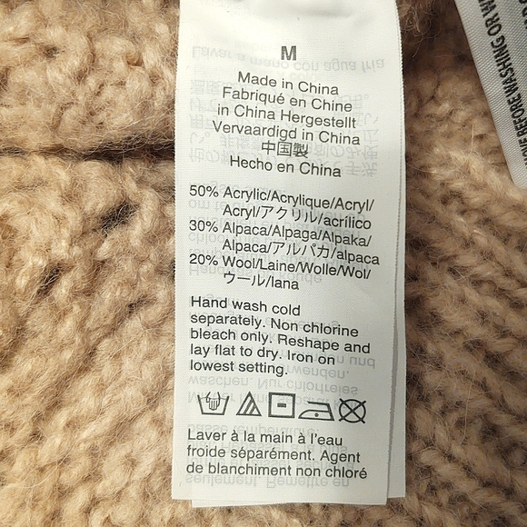 Madewell, Windemere Pointelle Sweater, size Medium - Picture 8 of 8